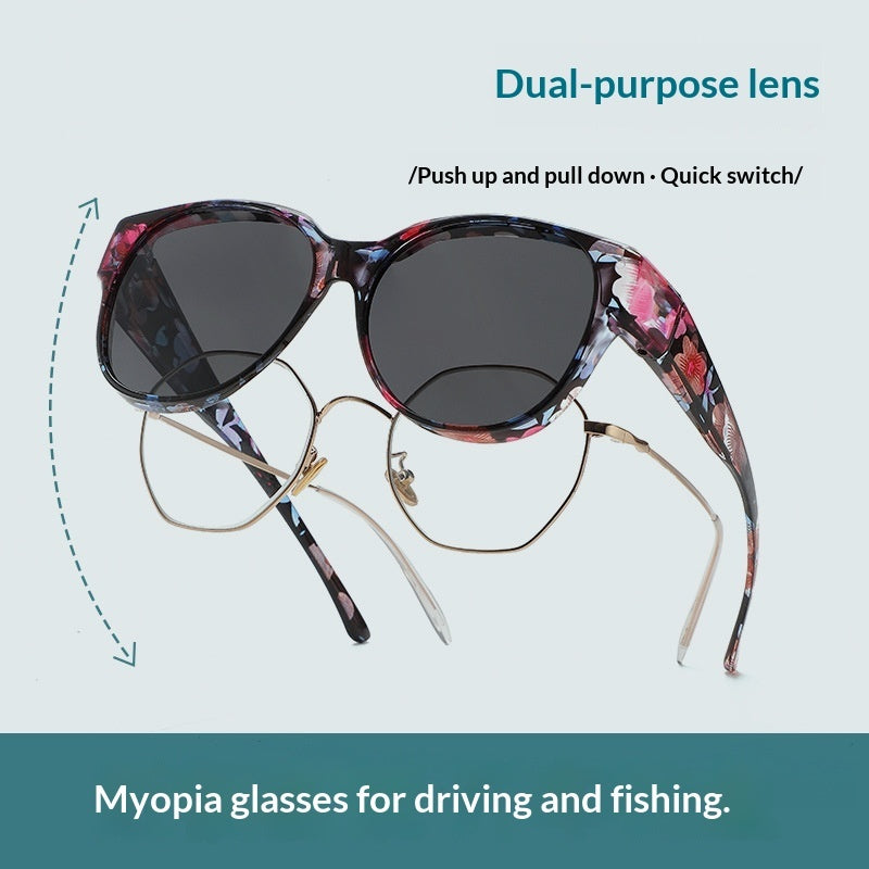 Driving-specific Clip-on Sunglasses For Men