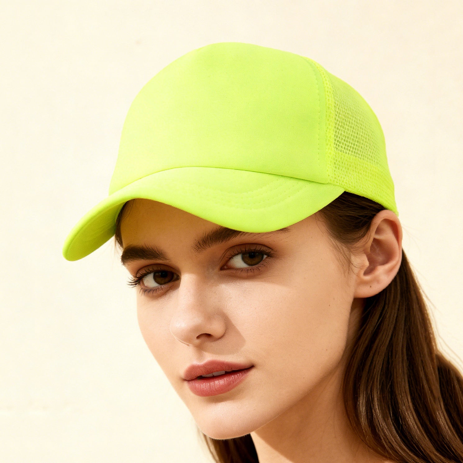 Breathable Mesh Baseball Cap Adjustable Sun Hat, Stylish Lightweight Design For Outdoor Activities & Summer Wear