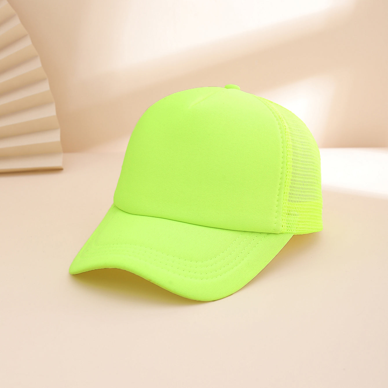 Breathable Mesh Baseball Cap Adjustable Sun Hat, Stylish Lightweight Design For Outdoor Activities & Summer Wear