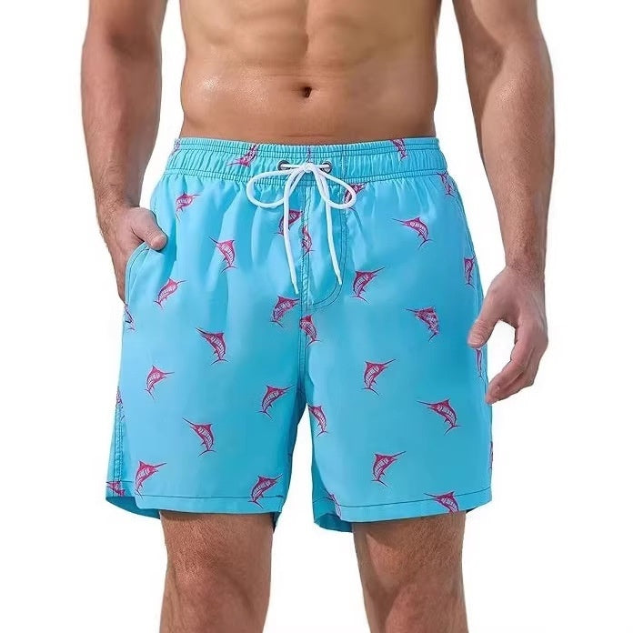 Men's Beach Pants Quick-Drying Cropped Shorts