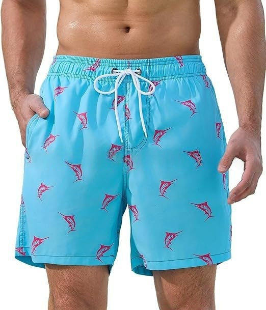 Men's Beach Pants Quick-Drying Cropped Shorts