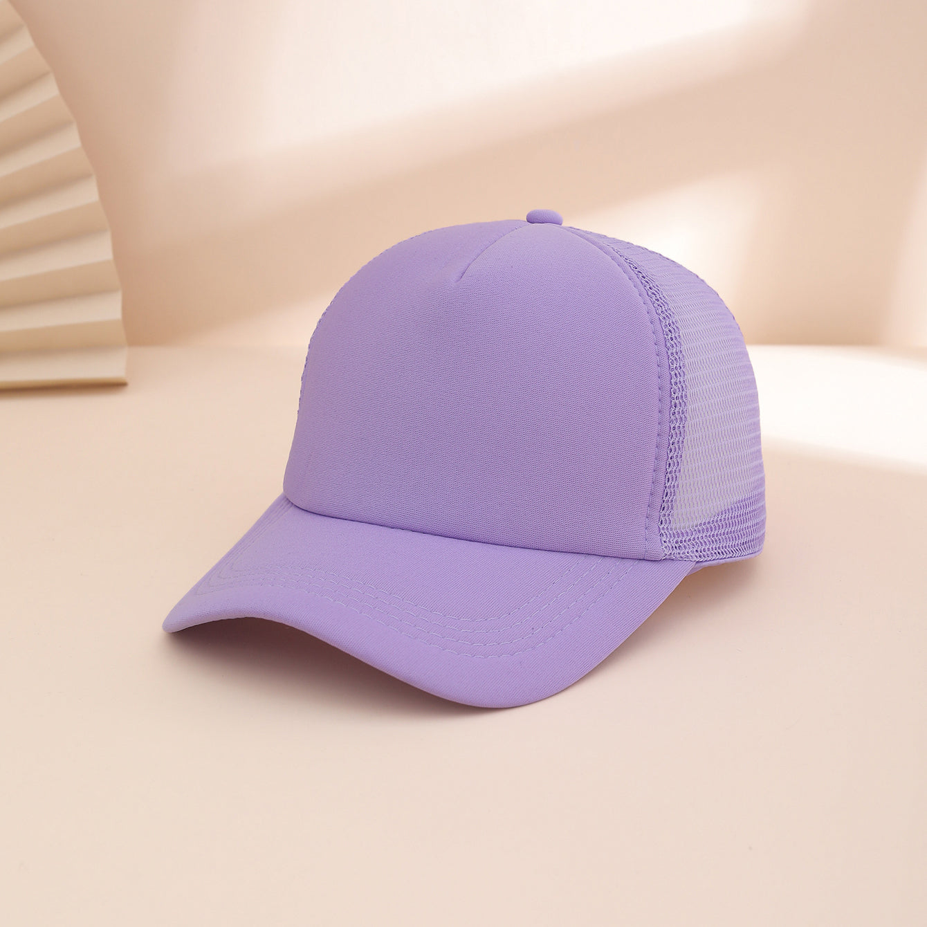 Breathable Mesh Baseball Cap Adjustable Sun Hat, Stylish Lightweight Design For Outdoor Activities & Summer Wear