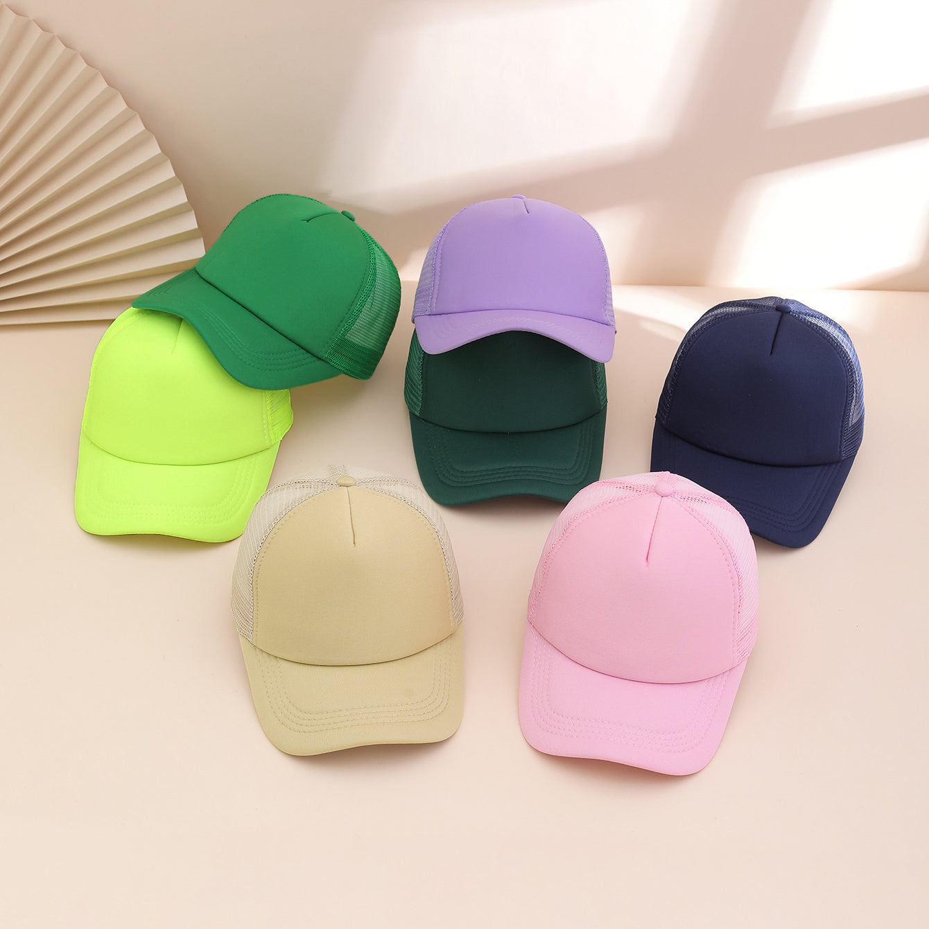 Breathable Mesh Baseball Cap Adjustable Sun Hat, Stylish Lightweight Design For Outdoor Activities & Summer Wear