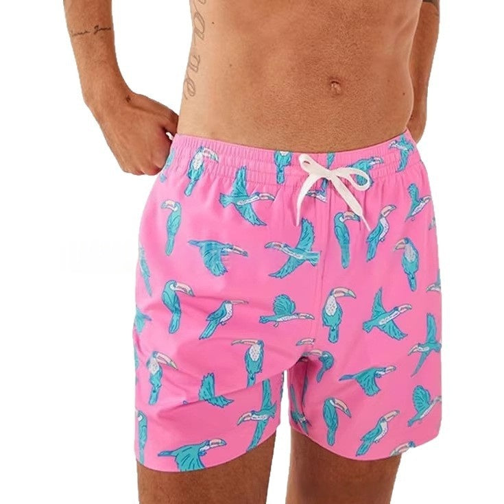 Men's Beach Pants Quick-Drying Cropped Shorts