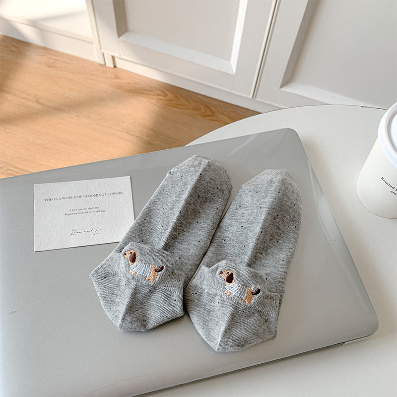 Fashionable Combed Cotton Womens Ankle Socks