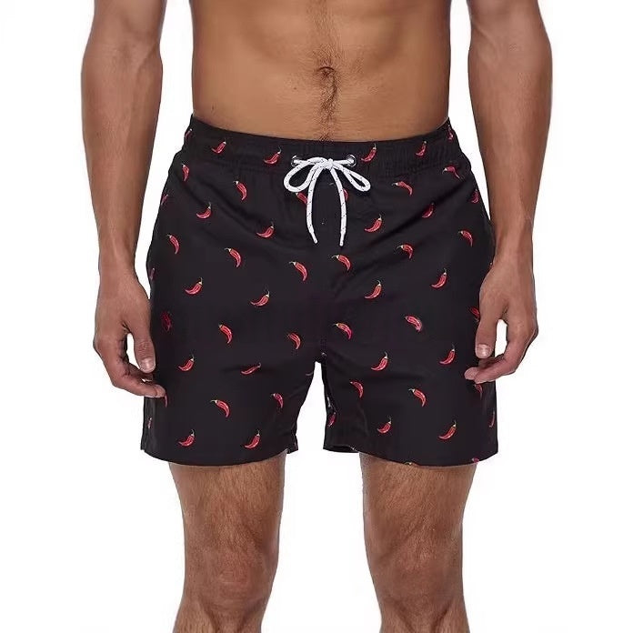 Men's Beach Pants Quick-Drying Cropped Shorts