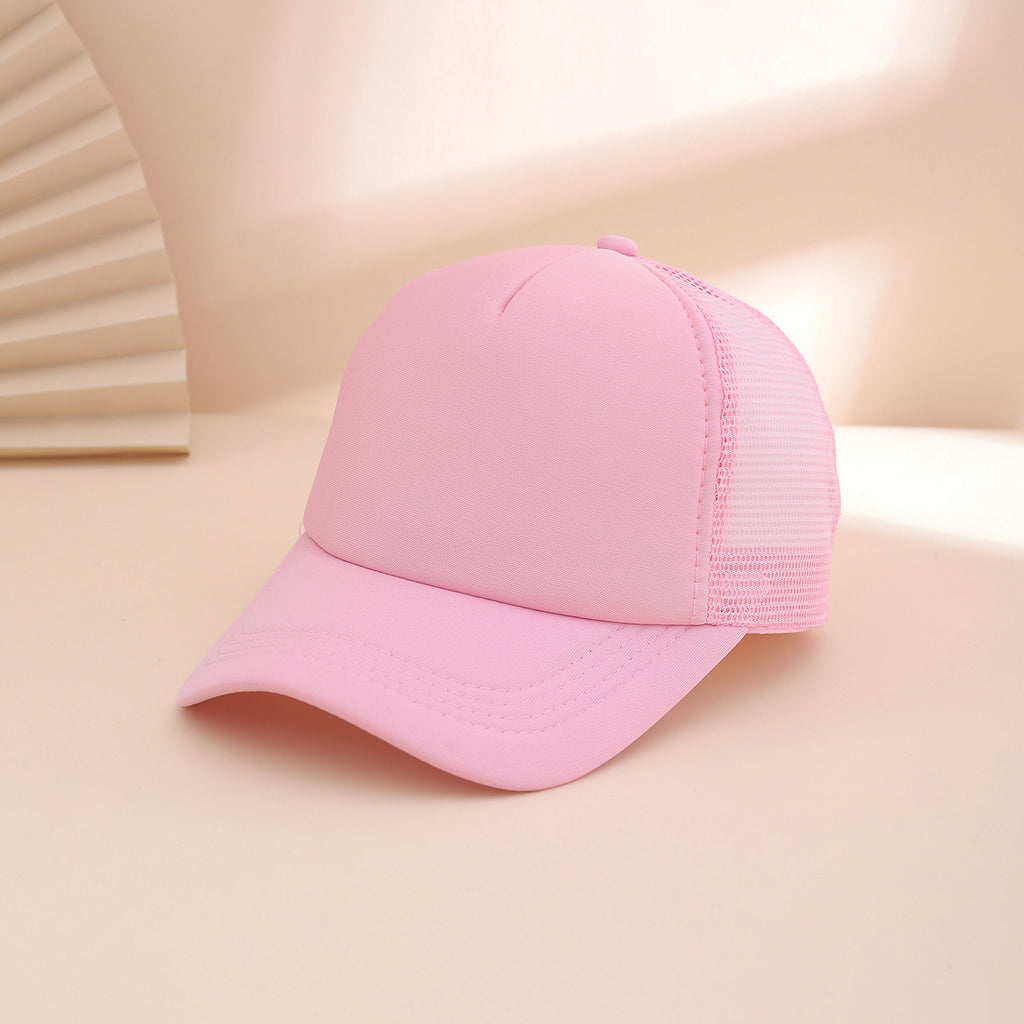 Breathable Mesh Baseball Cap Adjustable Sun Hat, Stylish Lightweight Design For Outdoor Activities & Summer Wear