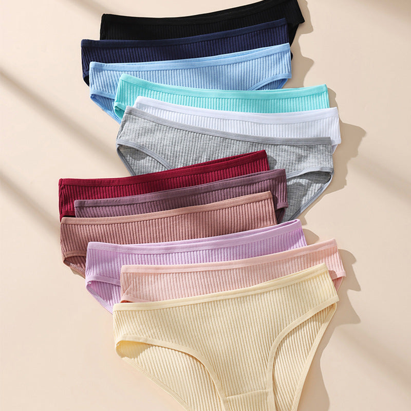 Women's Cotton Low-Rise Briefs For Sports
