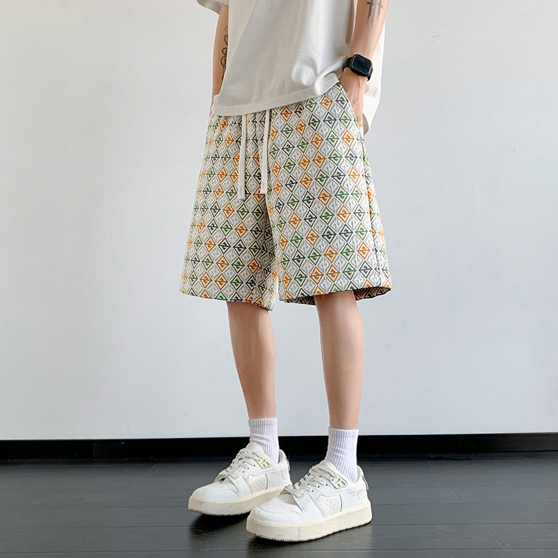 Casual Athletic Five-inch Beach Shorts