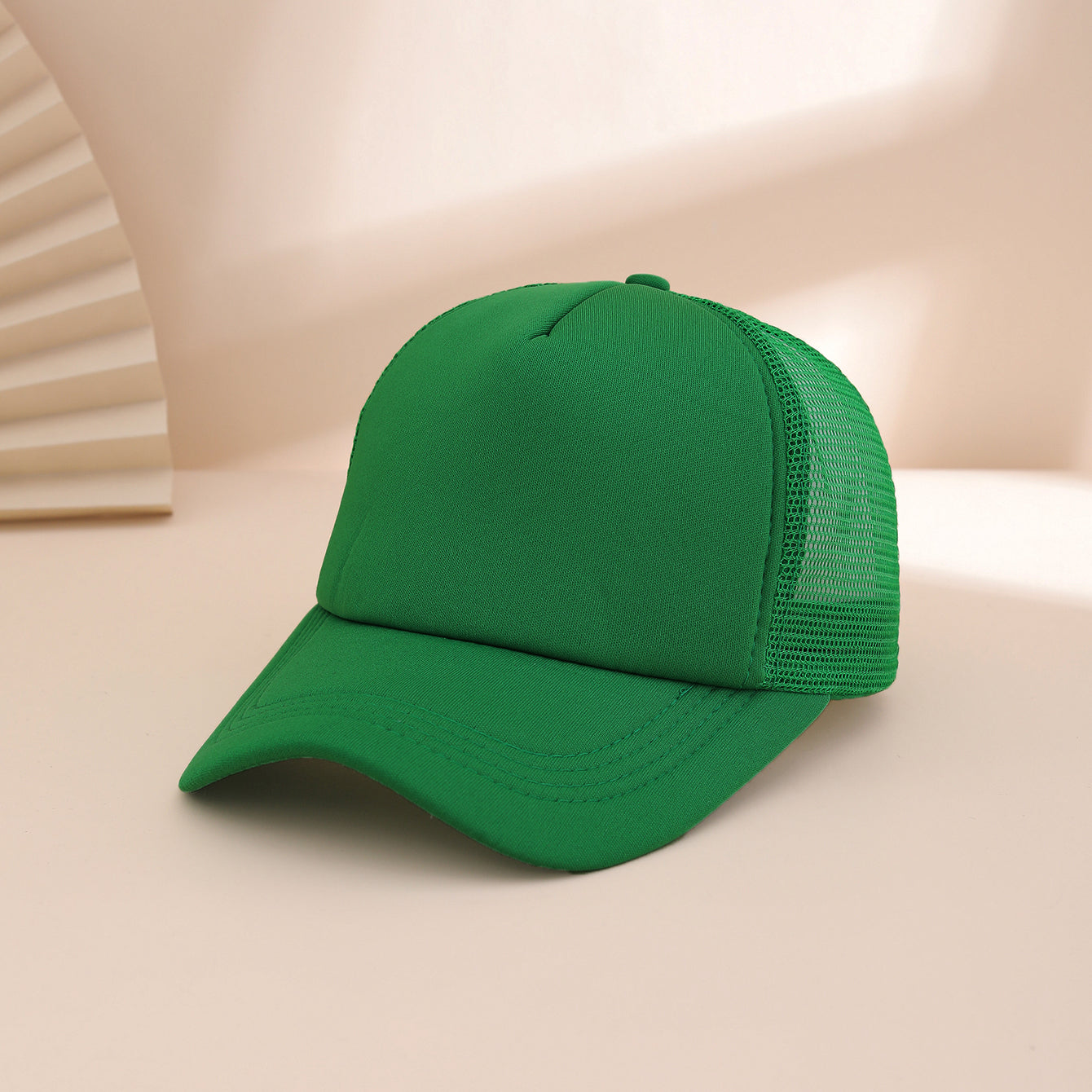 Breathable Mesh Baseball Cap Adjustable Sun Hat, Stylish Lightweight Design For Outdoor Activities & Summer Wear