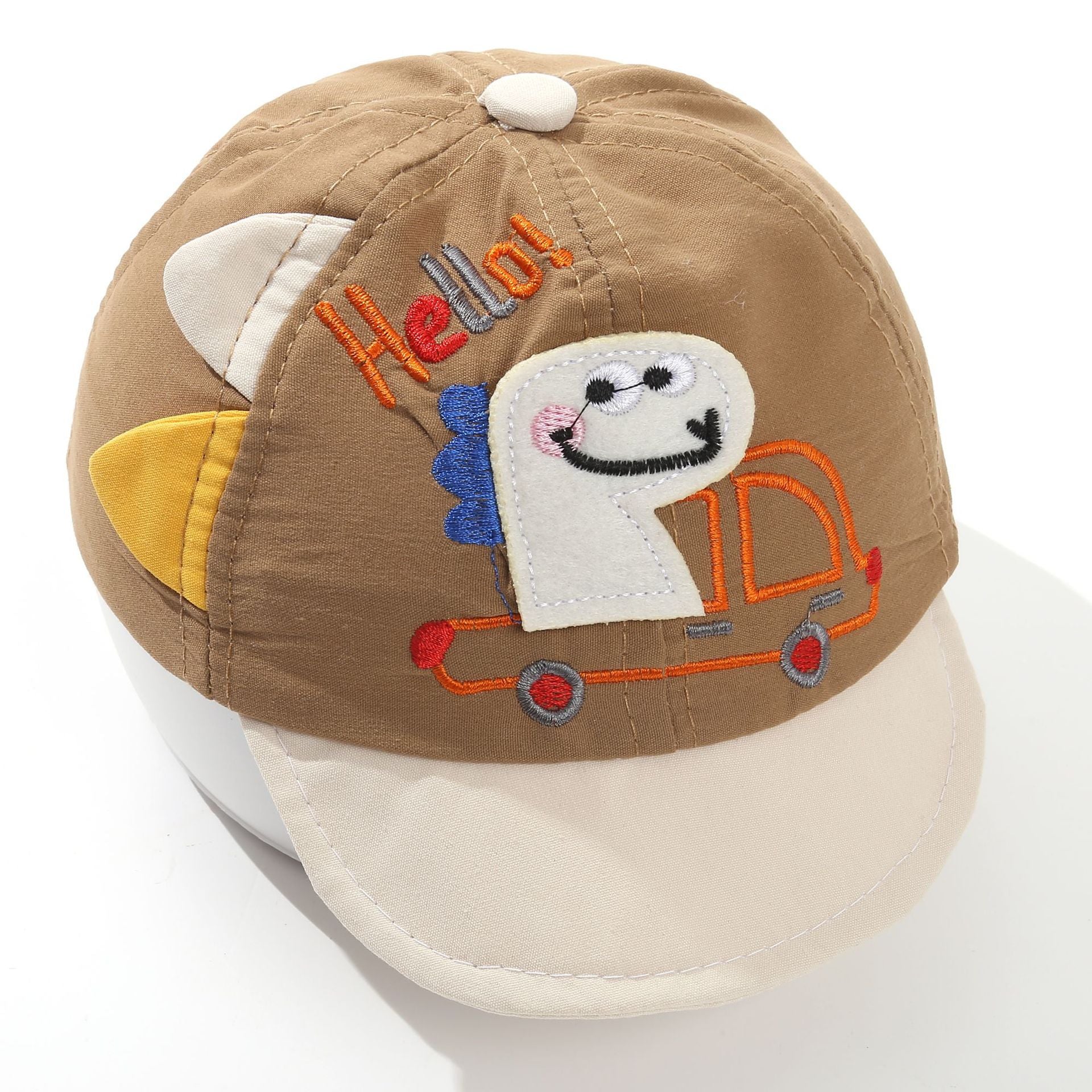 Children's Hat Baseball Cap Dinosaur Soft Brim Cartoon