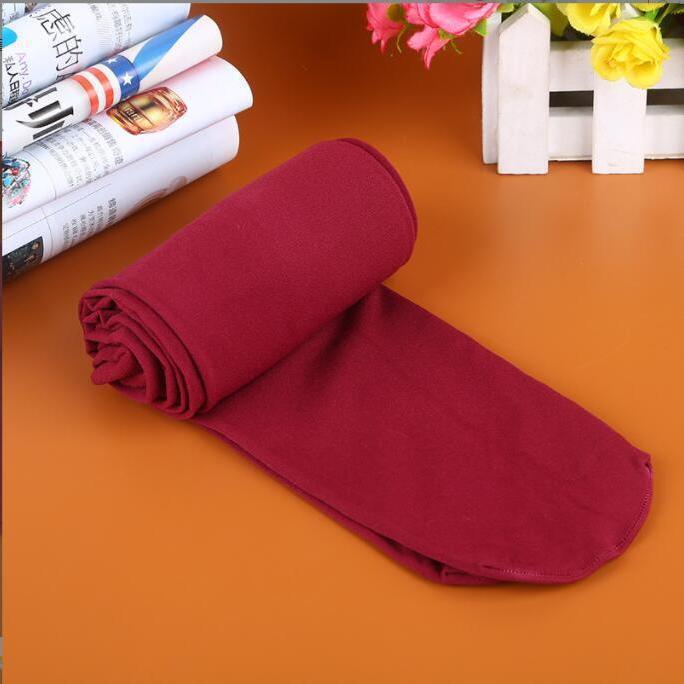 Velvet Candy-colored Tights Multiple Colors
