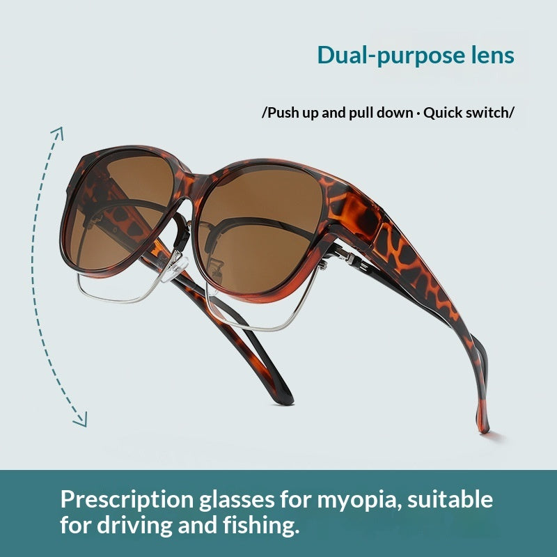 Driving-specific Clip-on Sunglasses For Men