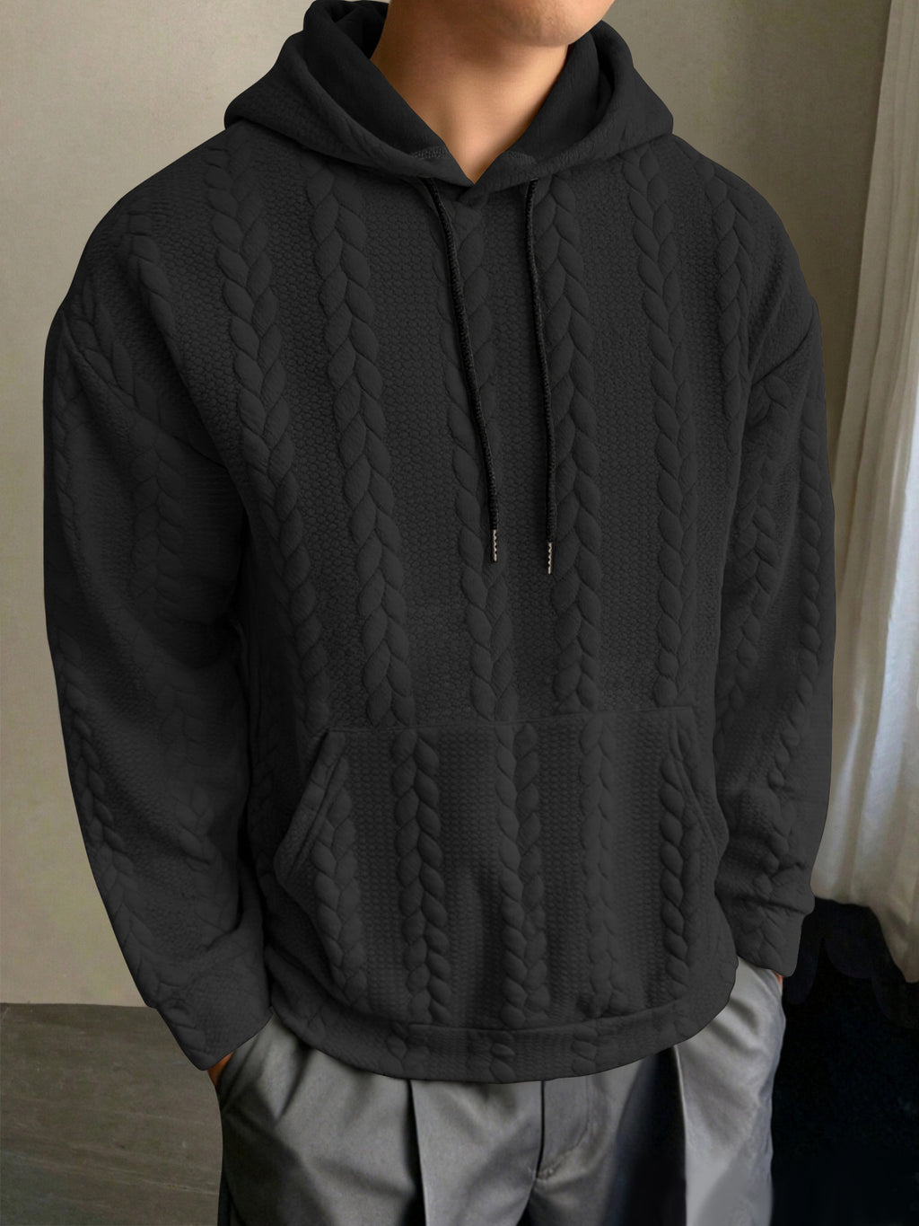 Men's Casual Fashionable Long-Sleeve All-Match Sweatshirt